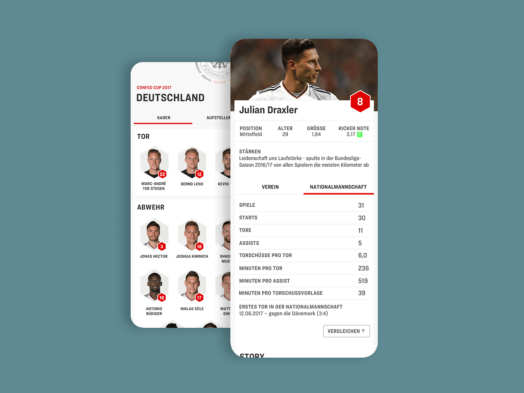 Kicker App Liga Edenspiekermann single