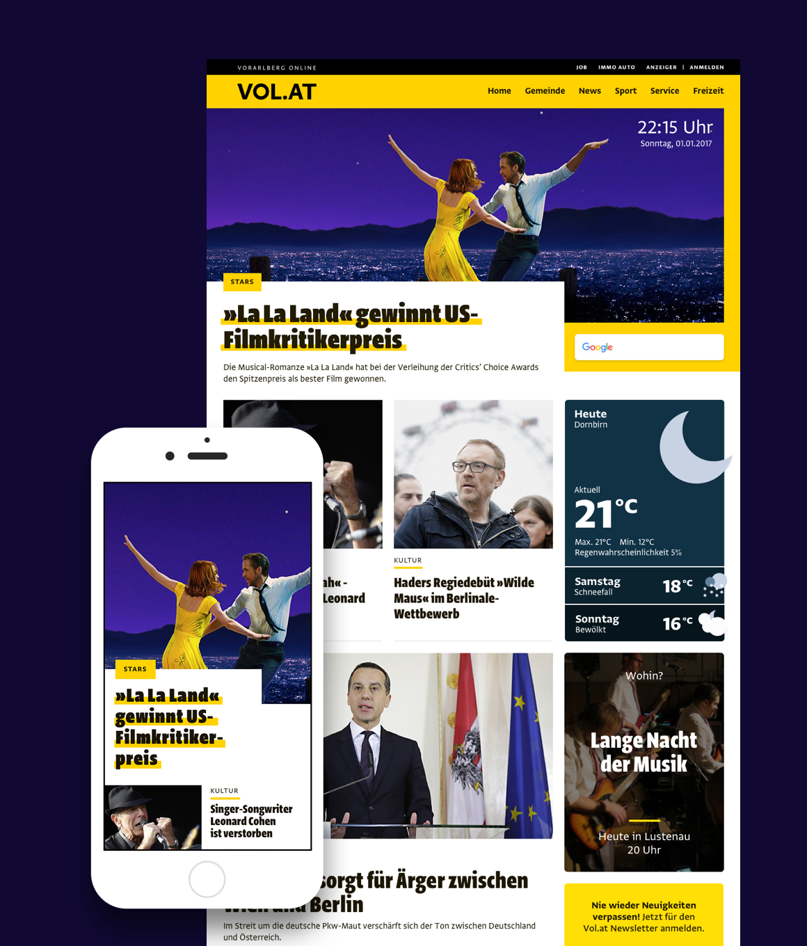 Vol.at case: visual responsive states