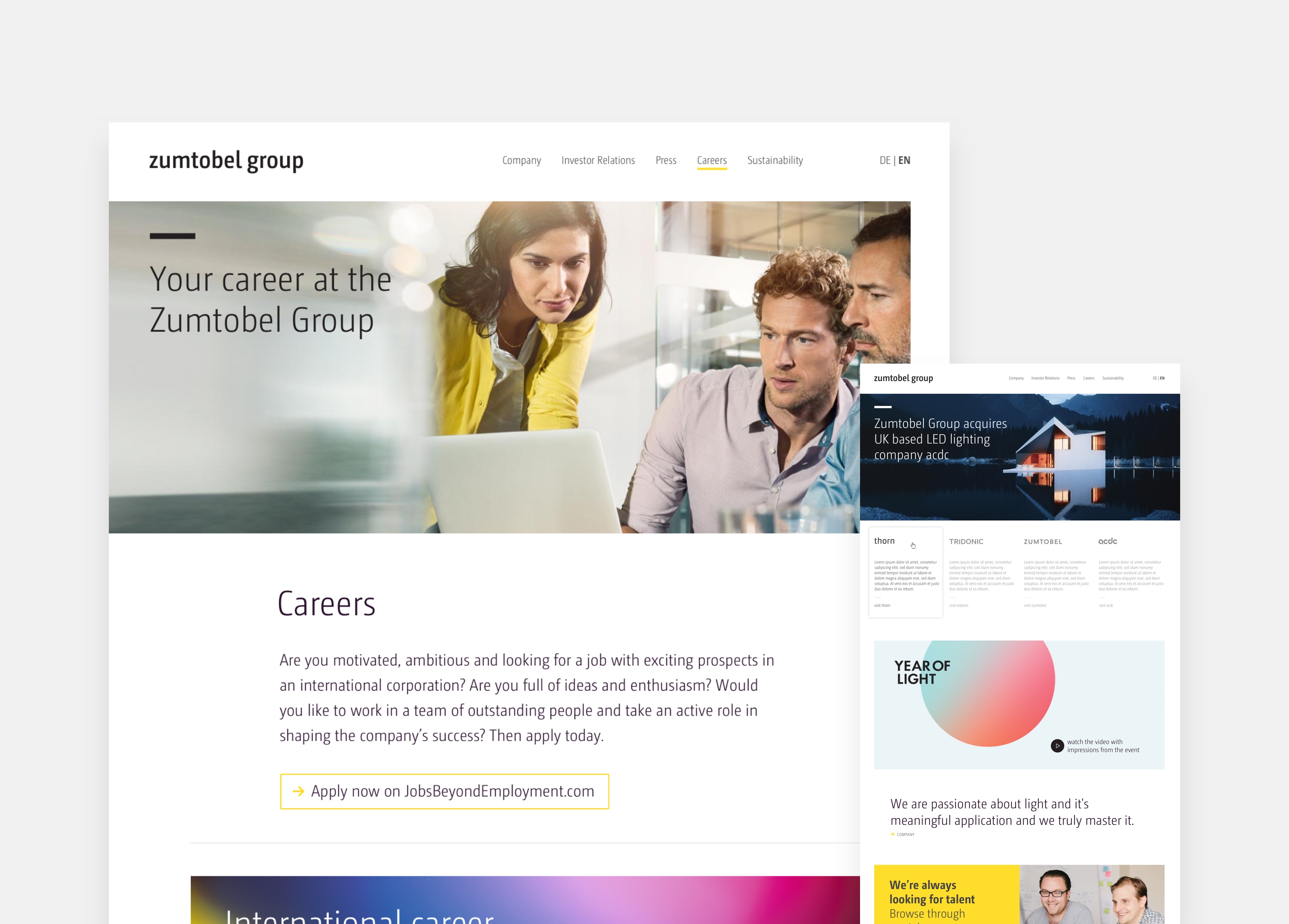 Zumtobel project-screenshot-landscape