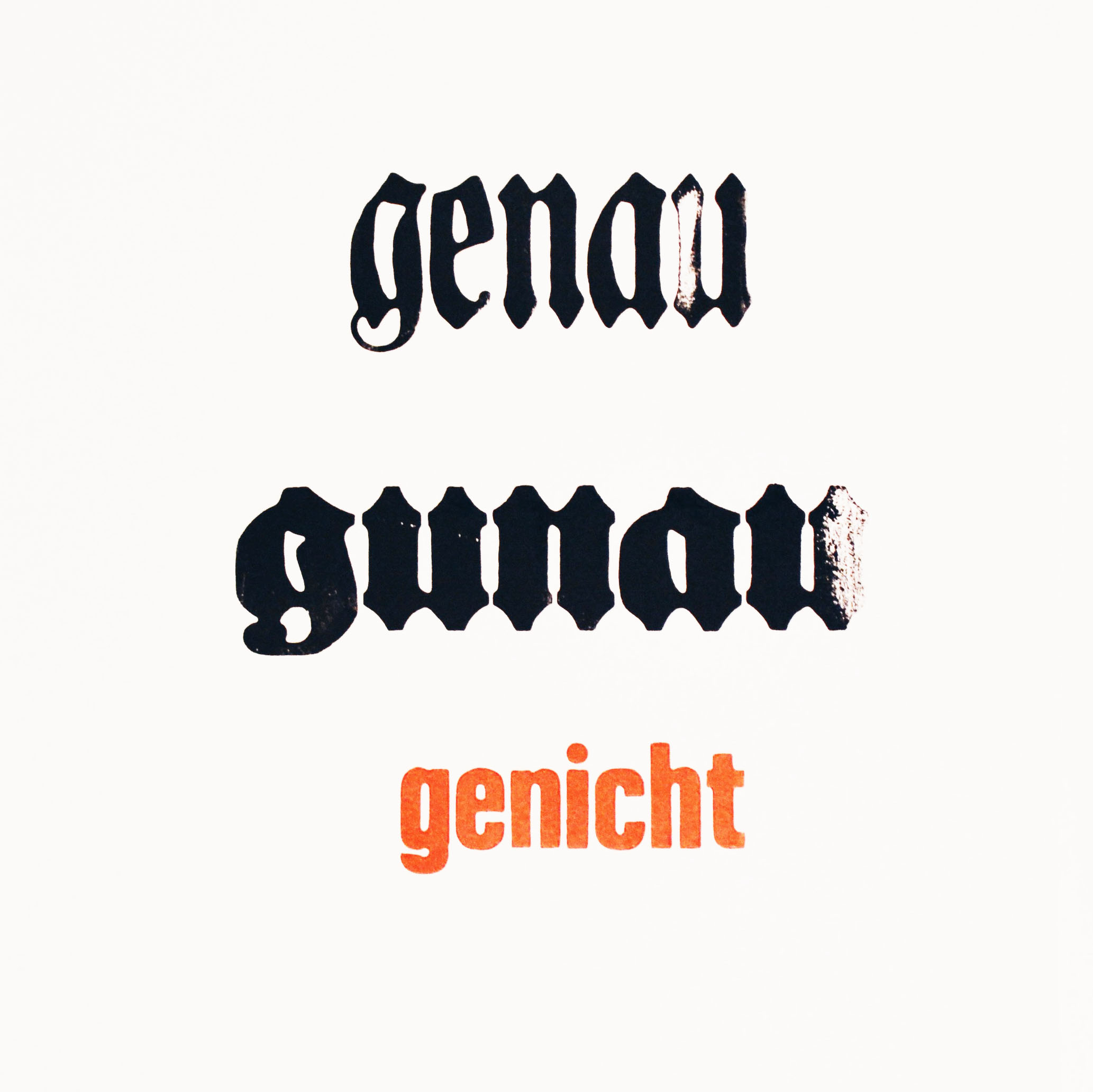 Letterpress Workshop Tom Print