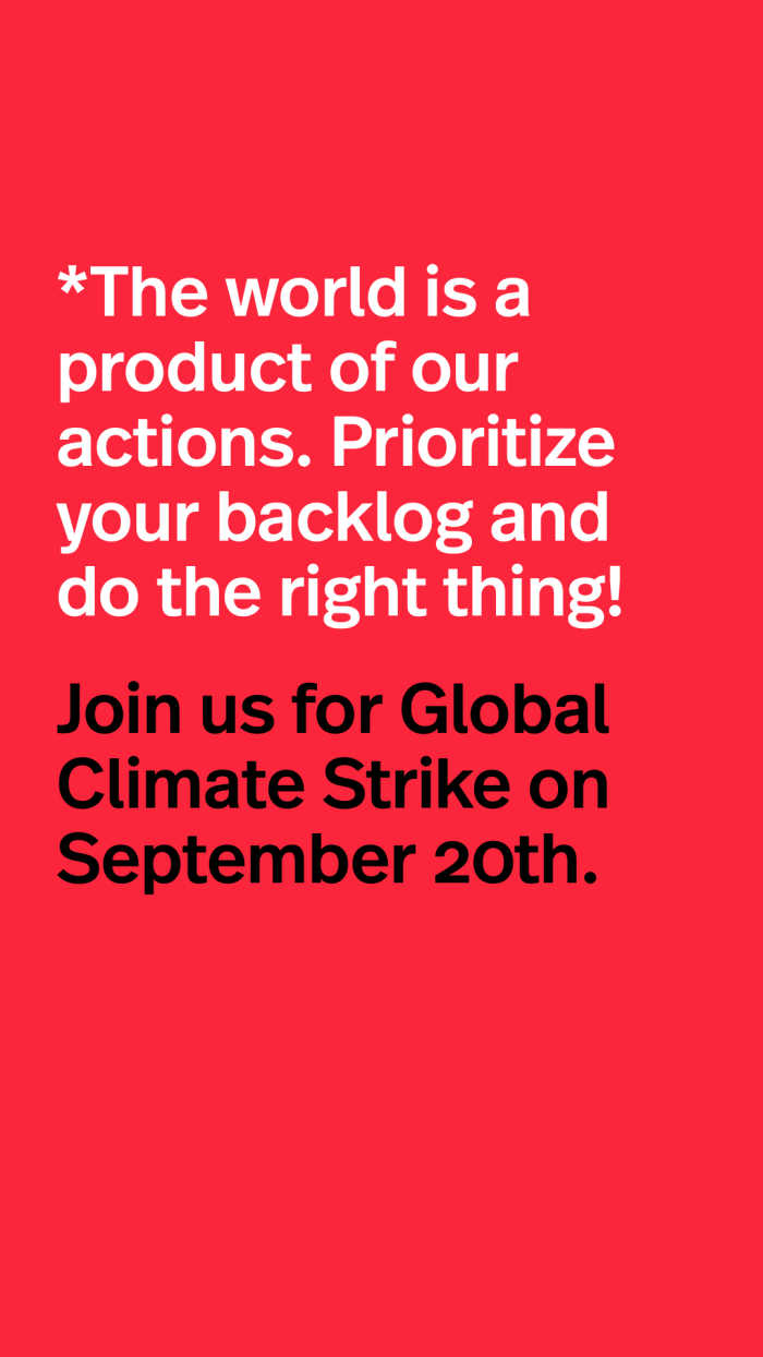 Climate Strike Monday 2