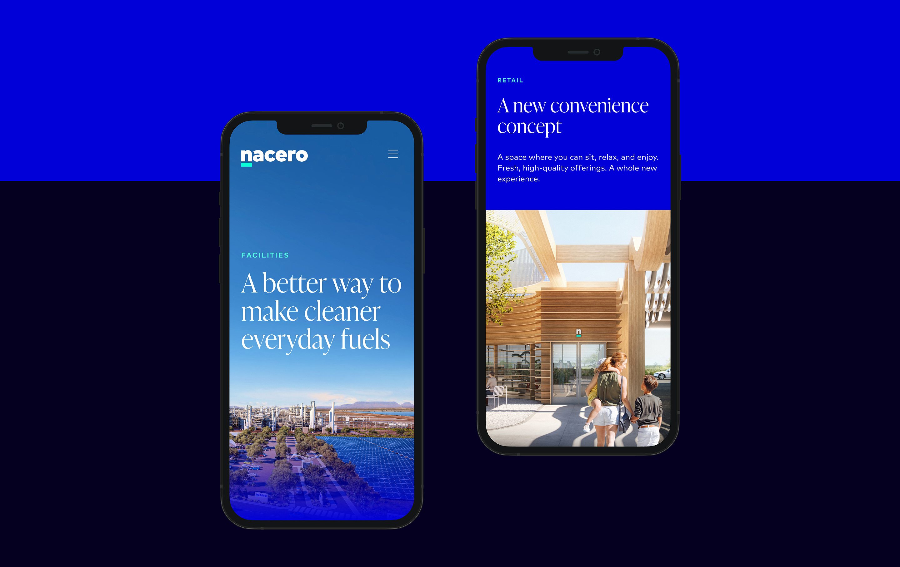 Nacero Mobile Screenshots