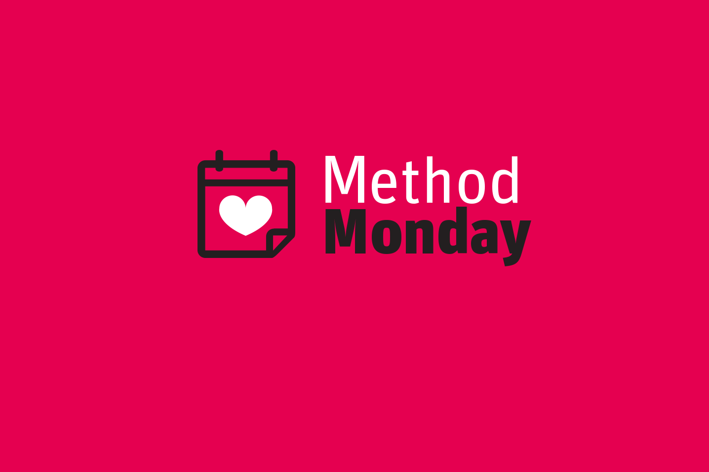Blog Method Monday Cover