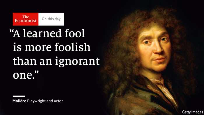 Economist Twitter Card Moliere Quote