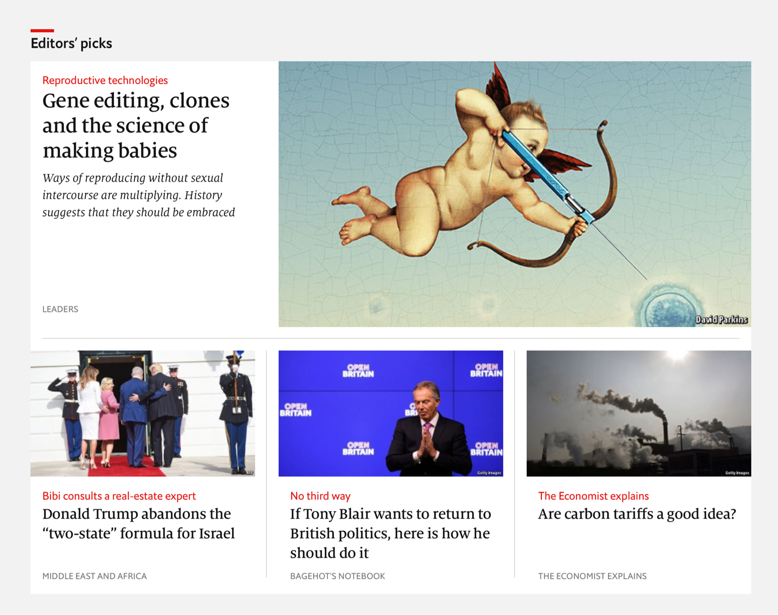 Economist Editors Picks