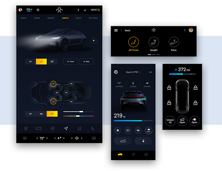 Faraday Interfaces Overlay