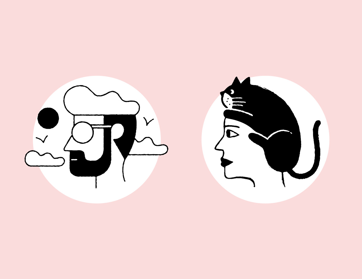 HelloGiggles Avatar Illustrations Statement Collage