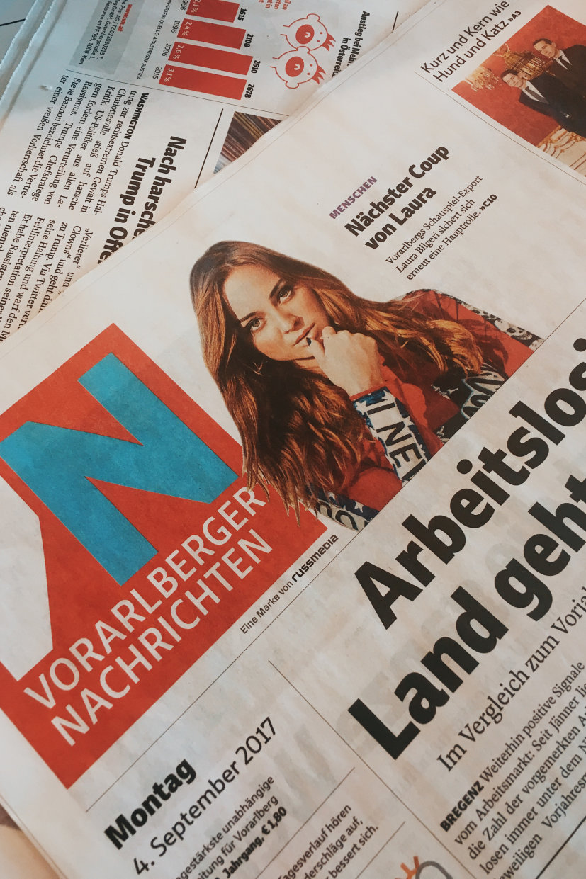 Vorarlberger Nachrichten New Issue Printed