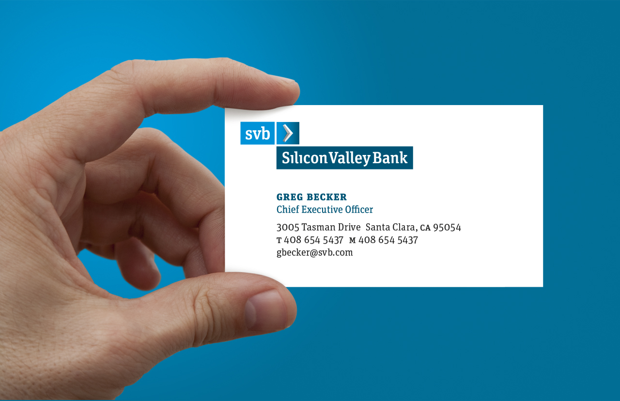 Silicon Valley Bank Business Card