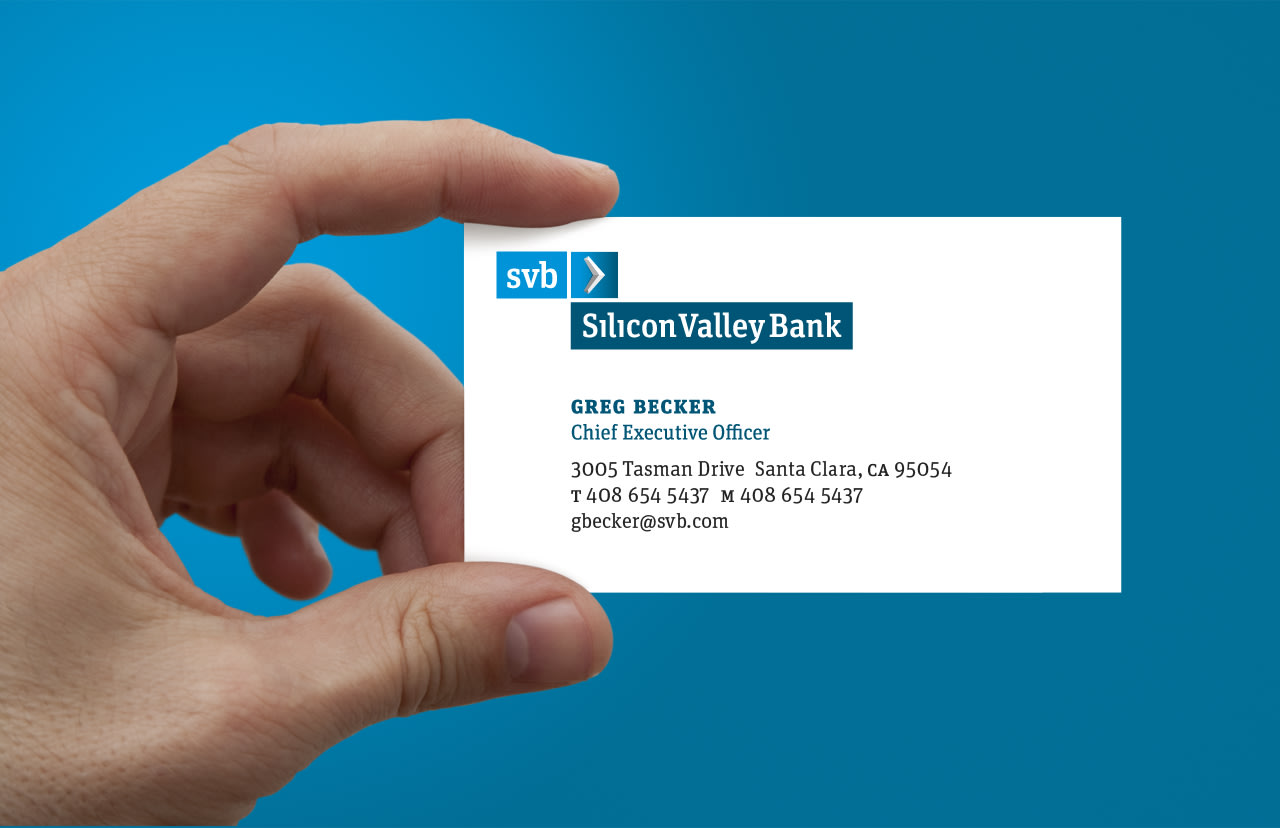 Silicon Valley Bank Business Card